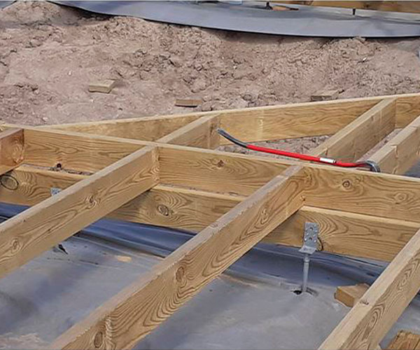 Groundplug terrassefundament