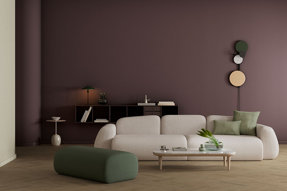 Aarets farve 2025 fra Dyrup Amethyst Shadow PPG1046-7