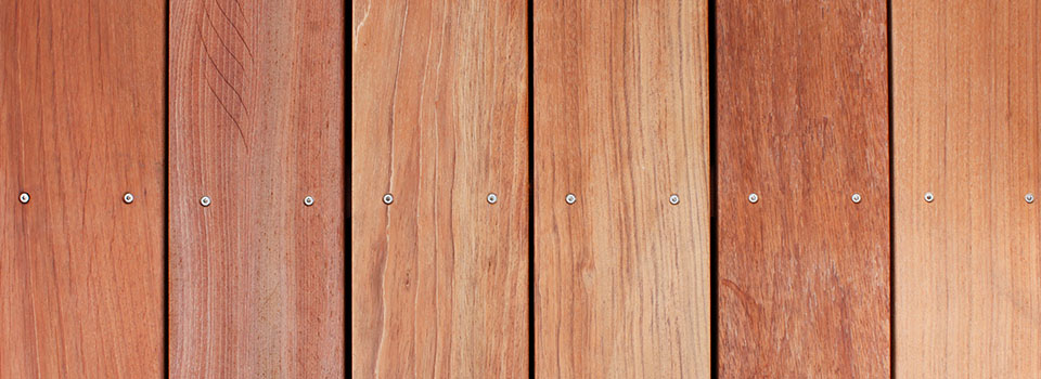 Træterrasse i jatoba