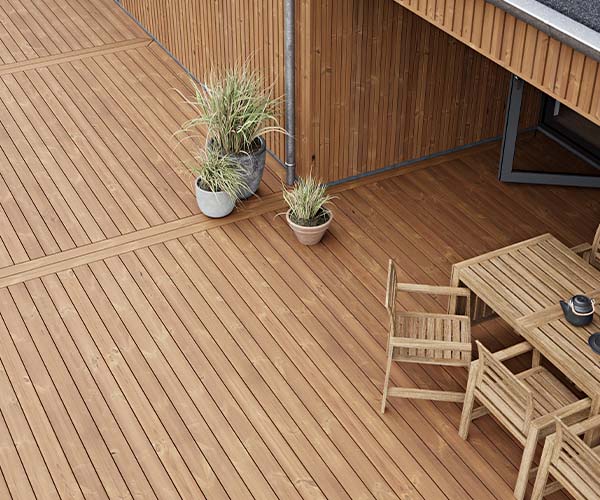 Husk at vedligeholde træterrassen