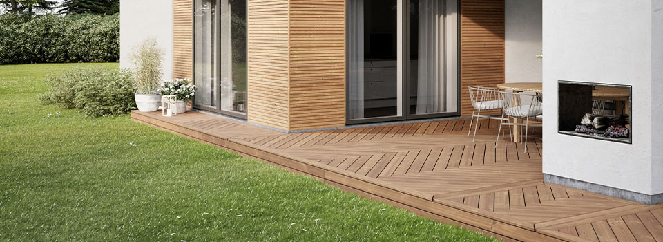 Begræns spild når du lægger træterrasse