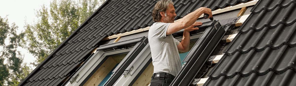 VELUX fjernbetjente ovenlysvinduer