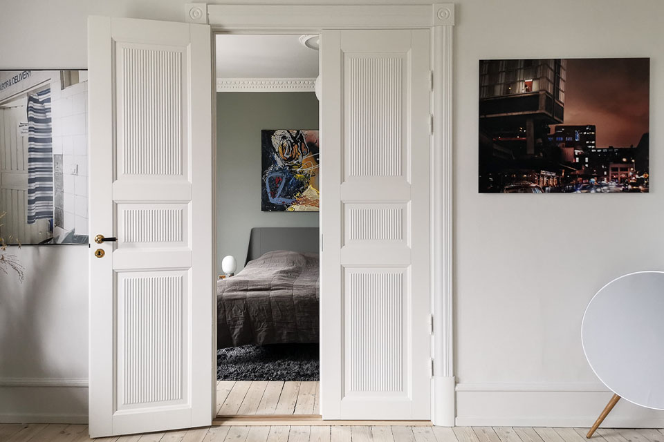 Serien Superior fra Swedoor er indvendige døre, hvor godt håndværk møder smukt design