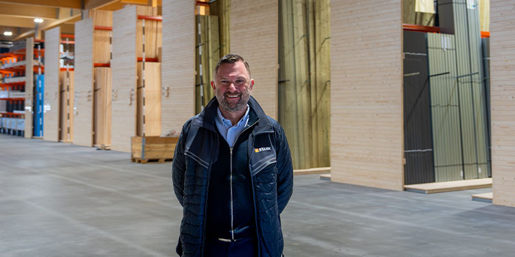 Trælastdirektur i STARK Næstved, Jan Bo Petersen STARK Næstved, trælastdirektør Jan Bo Petersen